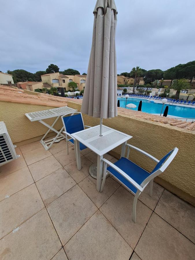 Studio Climatise Box 5 G Residence Odalys Saint Loup, Piscine ,Parking Prive Et Superette 25 Agde Esterno foto