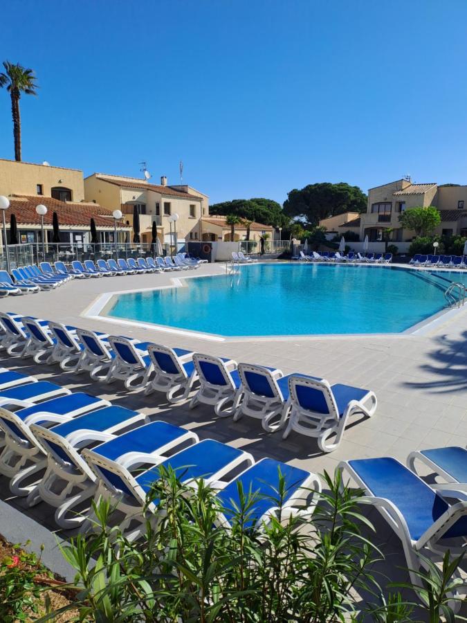 Studio Climatise Box 5 G Residence Odalys Saint Loup, Piscine ,Parking Prive Et Superette 25 Agde Esterno foto