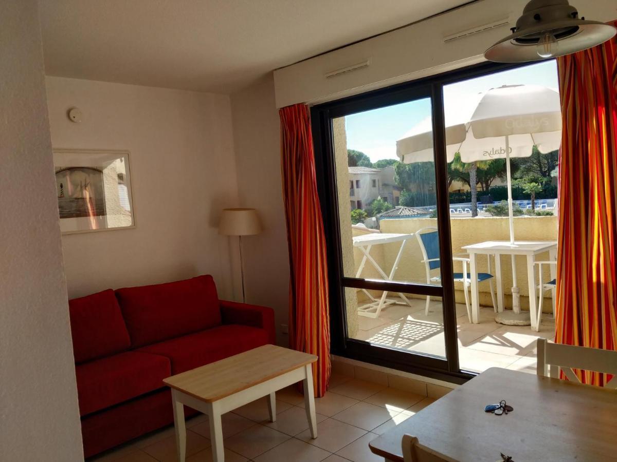 Studio Climatise Box 5 G Residence Odalys Saint Loup, Piscine ,Parking Prive Et Superette 25 Agde Esterno foto
